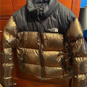 The North Face Nuptse 700 1996 retro metallic copper down jacket men’s medium